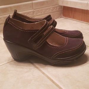 Jambu Brown Mary Jane Shoes